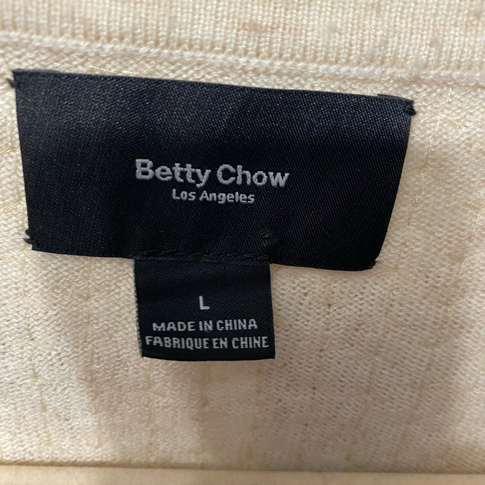 Betty Chow Daffy Duck Sequin Cardigan - Picture 4 of 5